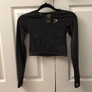 Gymshark long-sleeve crop